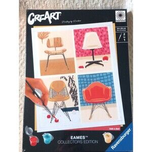 Ravensburger Eames Take a Seat CreArt Paint by Number NEW